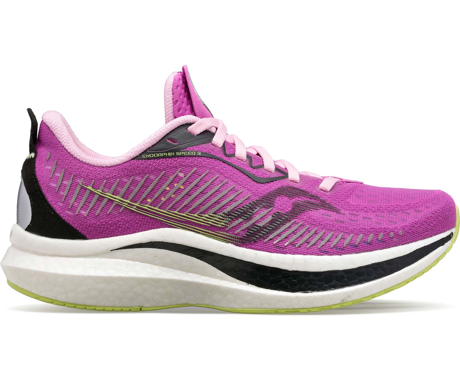 Women's Saucony Endorphin Speed 2 Running Shoes Pink | Singapore 124ZUTG